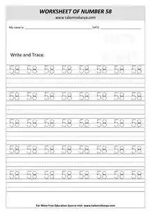 worksheet 58